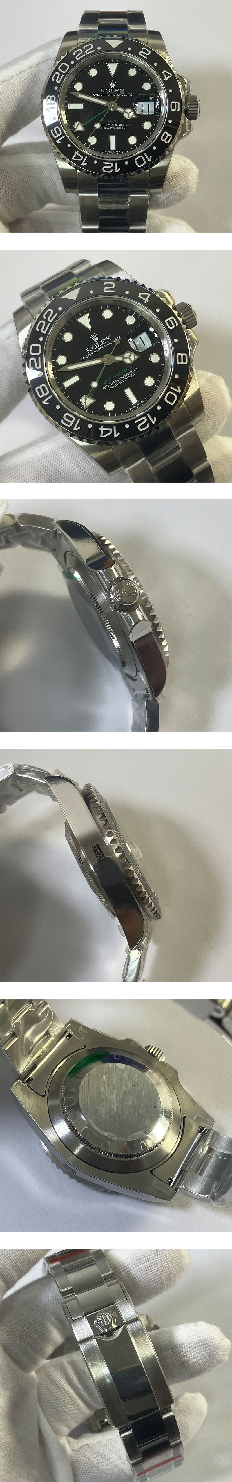 【デザイン奇麗】ロレックス GMTマスター II 116710LNコピー時計
